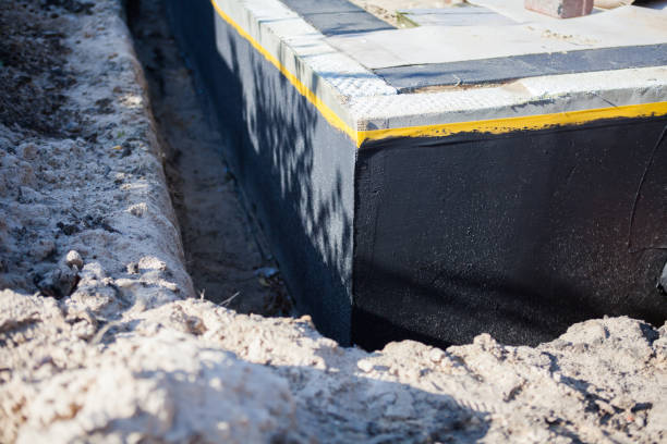Residential Waterproofing installation at a Selma, NC home by SJ Waterproofing Pros